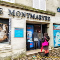 Entrance of Espace Dalí in Montmartre